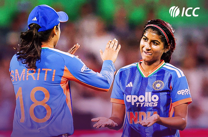 Indian Womens Team.Photo: INN